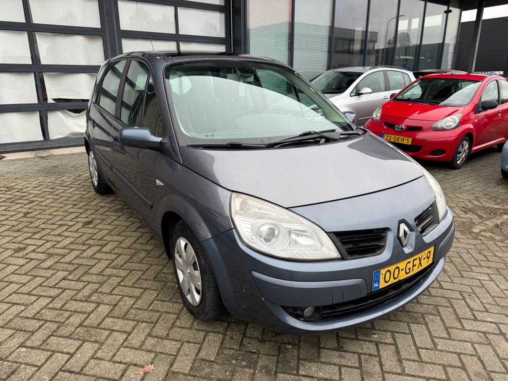 Renault Scénic 1.6 16V 82KW 2008 Blauw/EXPORT, Auto's, 1295 kg, 4 cilinders, Blauw, Origineel Nederlands
