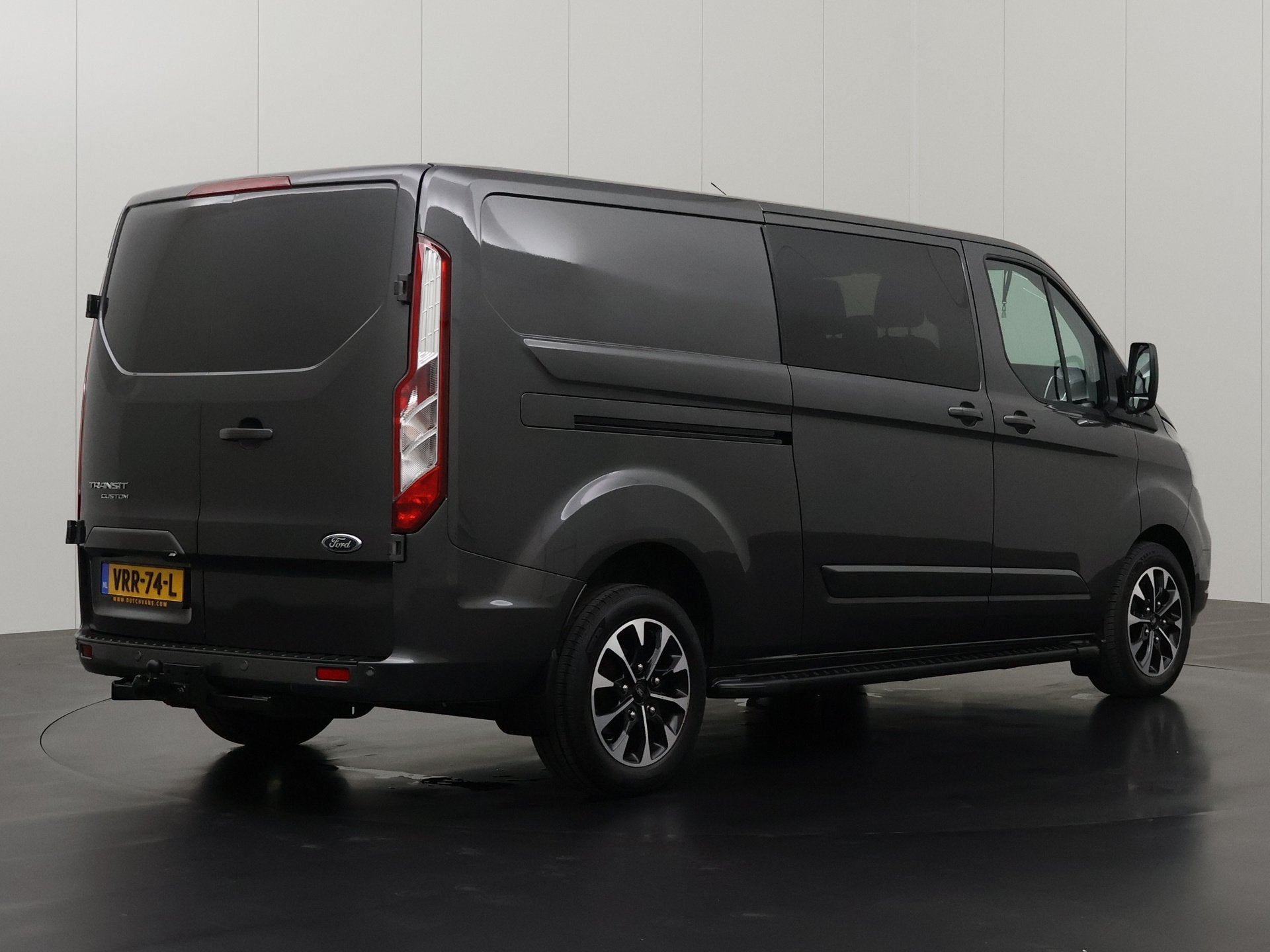 Ford Transit Custom 2.0TDCI L170PK Automaat Lang Limited Dub, Auto's, Bestelauto's, 4 cilinders, Diesel, Ford, Parkeercamera