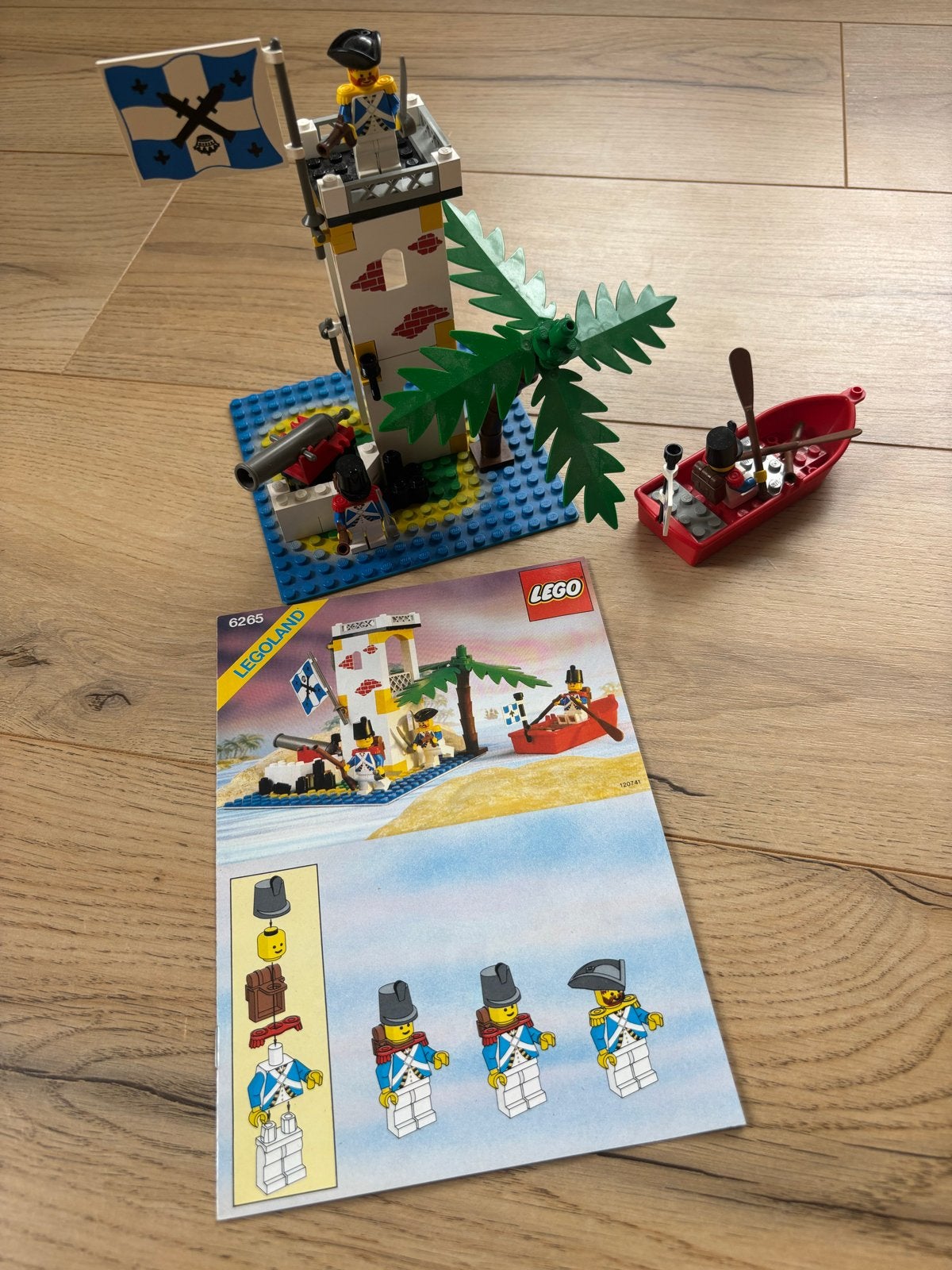 9938) Lego Imperial Guard Barracks 6265, Gebruikt, Lego, Compleet, Complete set