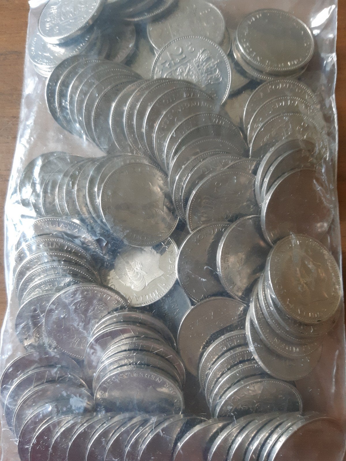 100 rijksdaalders nikkel kk f.1.6, Postzegels en Munten, Munten en Bankbiljetten | Verzamelingen, Ophalen, Nederland, Munten