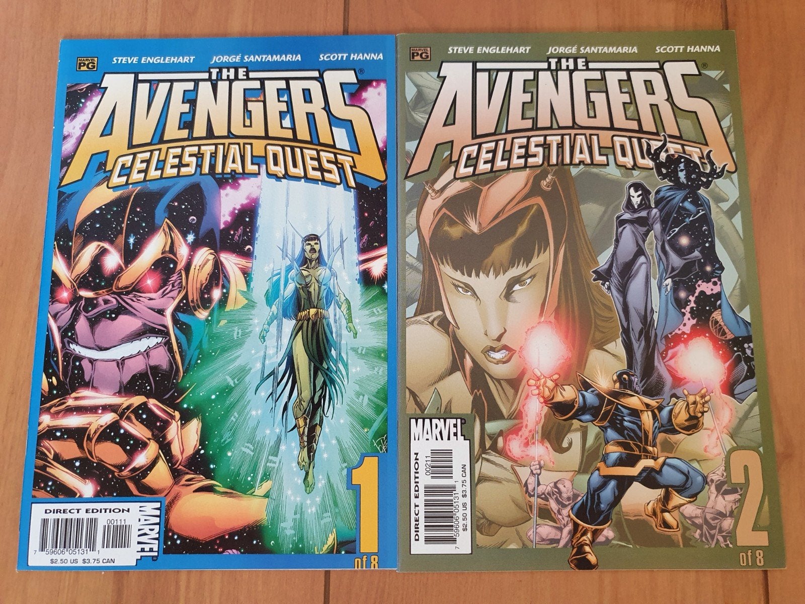 Avengers - Celestial Quest #1 t/m 8 kompleet Marvel Comics, Boeken, Meerdere comics, Verzenden, Zo goed als nieuw, Amerika