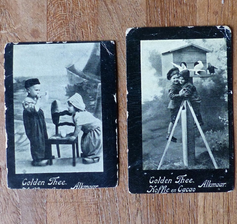 Golden thee koffie Baan's album plaatjes foto zwart wit, Ophalen of Verzenden, Gebruikt, Meerdere plaatjes
