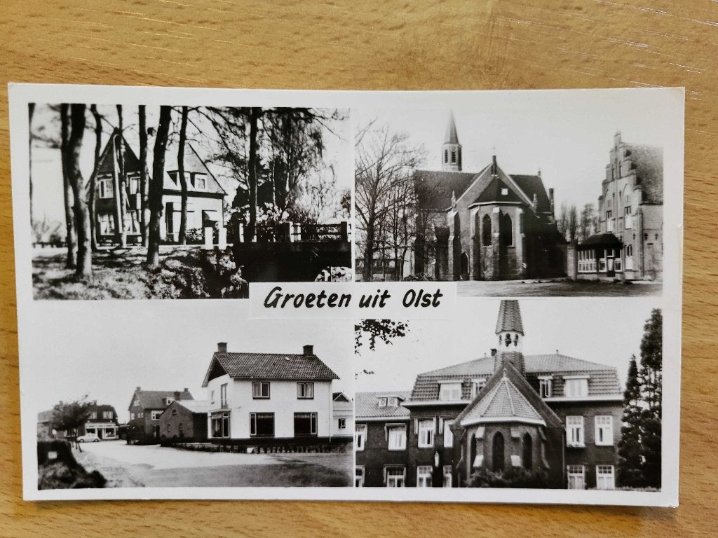 ansicht OLST meerluik, Verzenden, Voor 1920, Overijssel