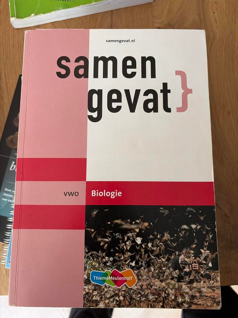 Samengevat Biologie VWO - Thiememeulenhoff, Boeken, Schoolboeken, Ophalen of Verzenden, Zo goed als nieuw