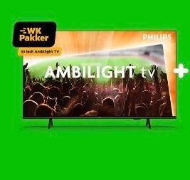 Philips 55-inch TV - Nieuw in doos, Ophalen of Verzenden, Nieuw, 100 cm of meer, Philips