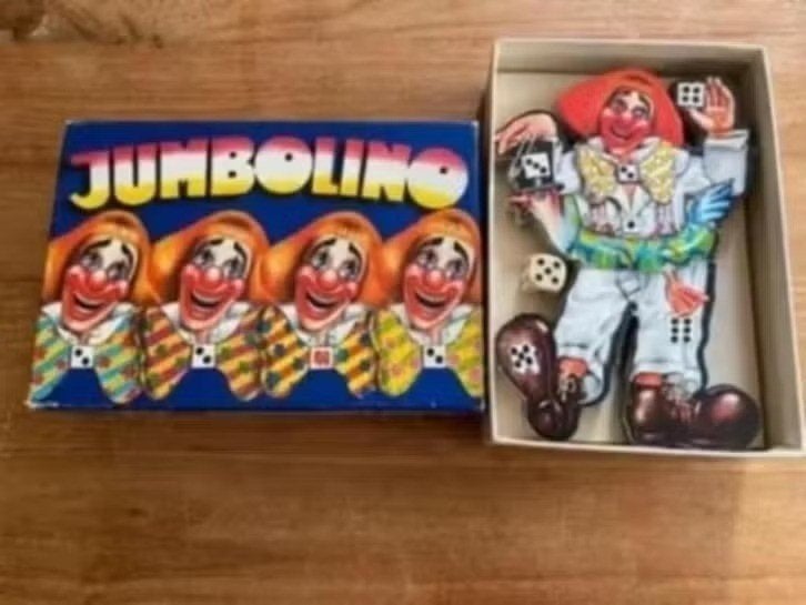 Vintage spel : Jumbolino( clown) uit 1978 . Jumbo, Kinderen en Baby's, Speelgoed | Educatief en Creatief, Ophalen of Verzenden