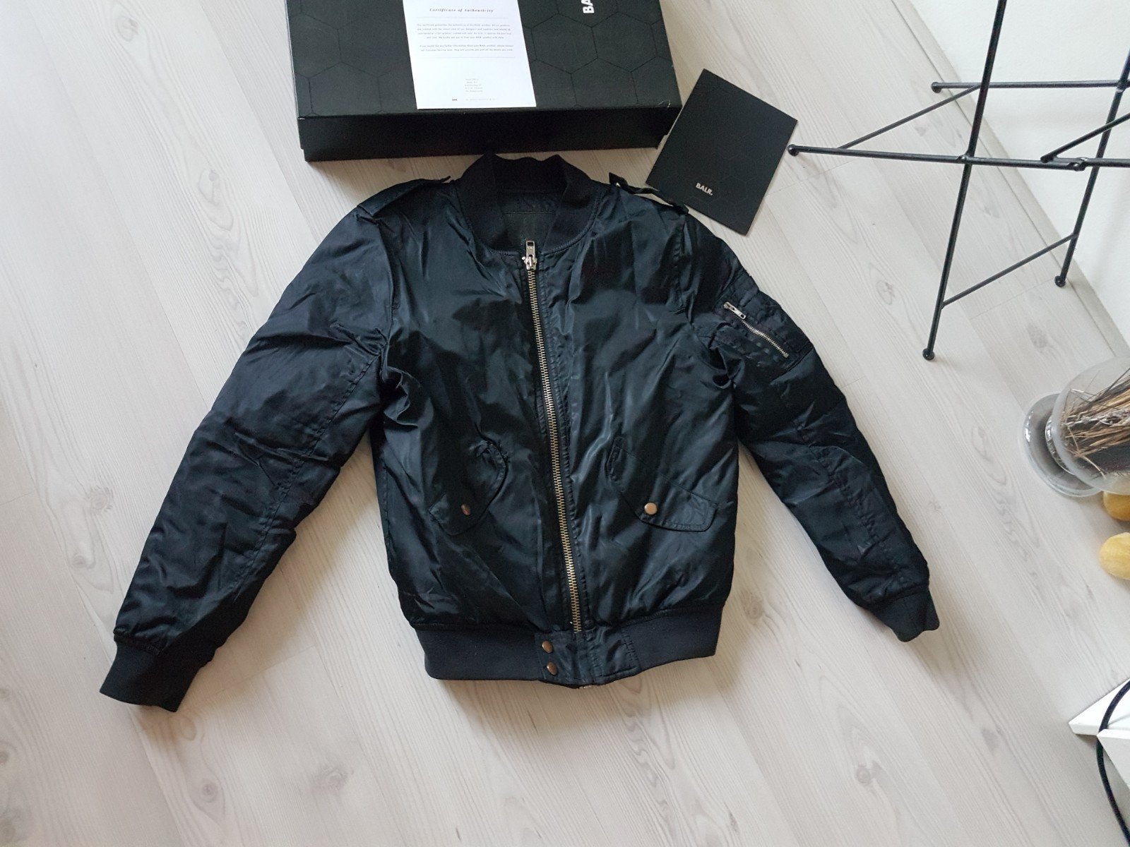 Balr. heren bomberjas in size small, Kleding | Heren, Jassen | Zomer, Ophalen of Verzenden, Zo goed als nieuw, Maat 46 (S) of kleiner