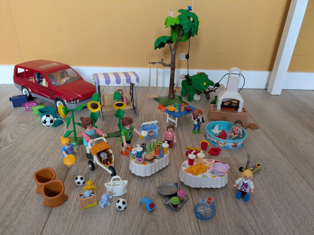 Playmobil (2 sets in 1), Ophalen of Verzenden, Zo goed als nieuw