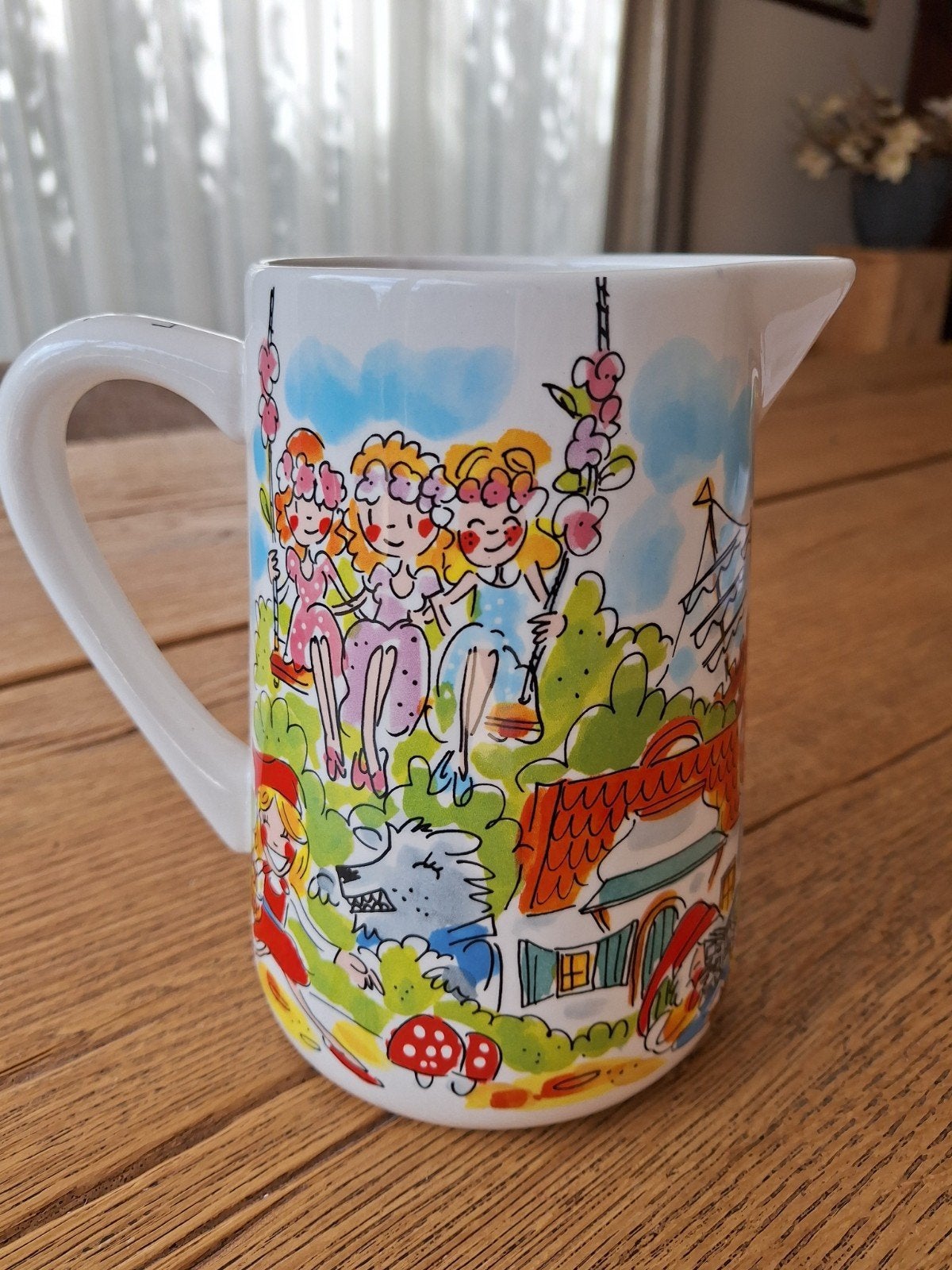 Efteling Blond Amsterdam Schenkkan - Sprookjesachtig Design, Huis en Inrichting, Ophalen of Verzenden, Nieuw, Met patroon/structuur