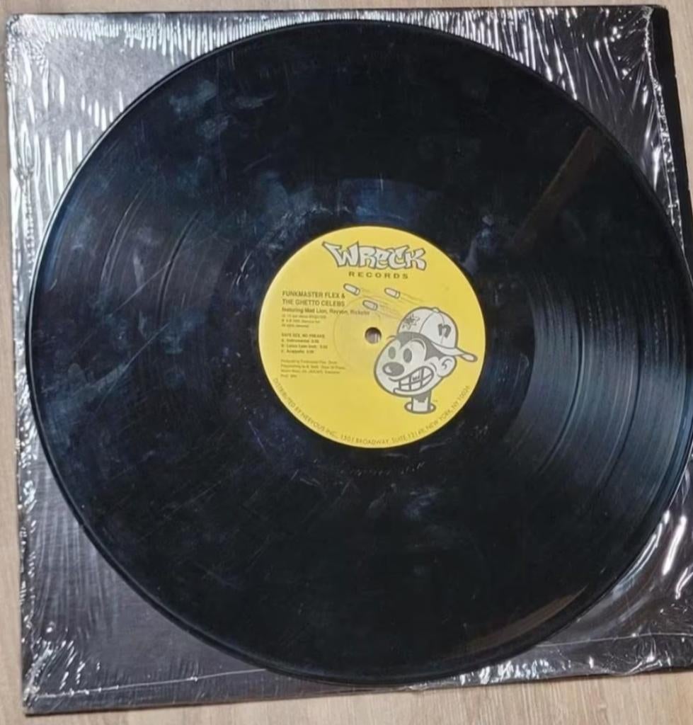 Funkmaster Flex & The Ghetto Celebs - Safe Sex, No Freaks, Gebruikt, Single, Ophalen of Verzenden, 12 inch