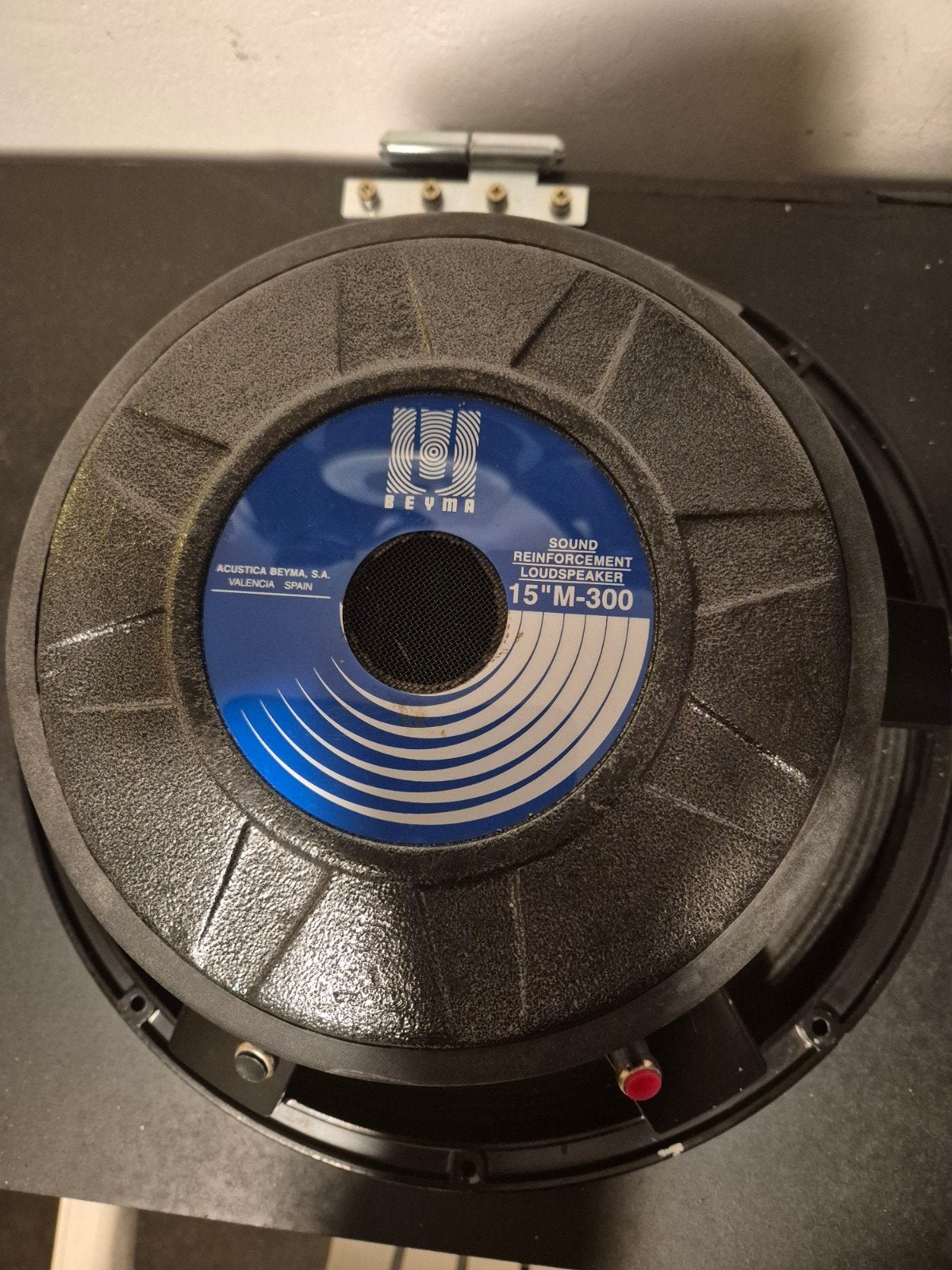 Beyma 15"M-300 luidspreker - defect, Overige typen, Ophalen of Verzenden, Niet werkend, 150 watt of meer