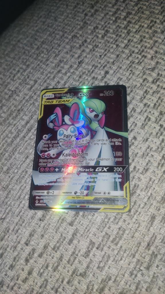 Gardevoir sylveon, Ophalen of Verzenden, Gebruikt, Losse kaart