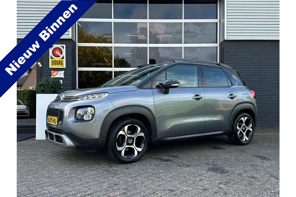 Citroën C3 Aircross 1.2 S&S Shine Automaat, Camera, CarPlay, Auto's, Citroën, 840 kg, Gebruikt, Euro 6, Leder