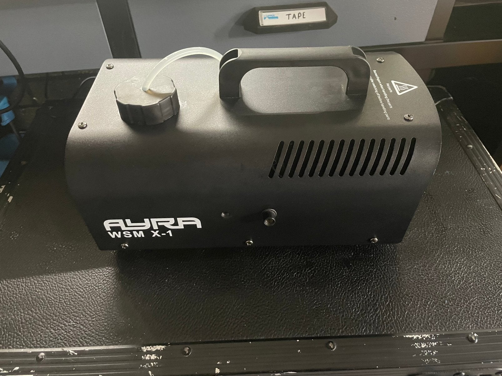 Ayra WSM X 1 Rookmachine Werkt maar hapert., Ophalen, Gebruikt, Rookmachine
