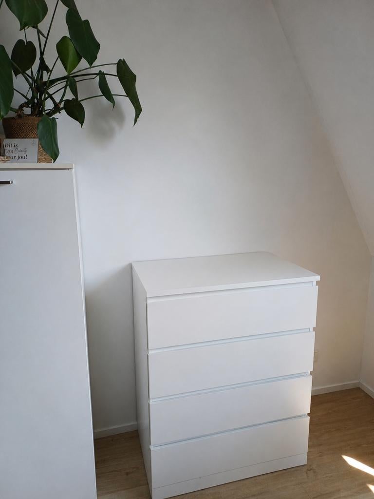 Malm ladenkast ikea, Huis en Inrichting, Ophalen, 50 tot 100 cm, Zo goed als nieuw, 3 of 4 laden