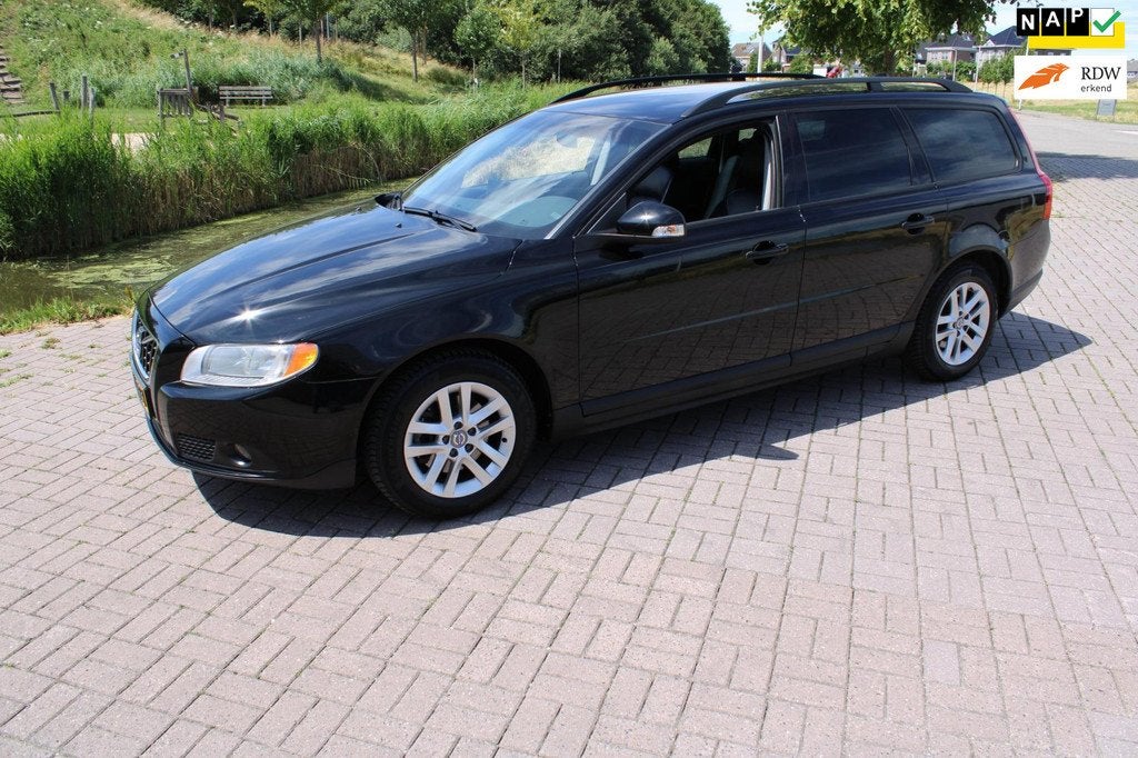 Volvo V70 2.0D Limited Edition met Leder en Navigatie, Auto's, Volvo, Bedrijf, Te koop, V70, ABS, Airbags, Airconditioning, Automatische klimaatregeling