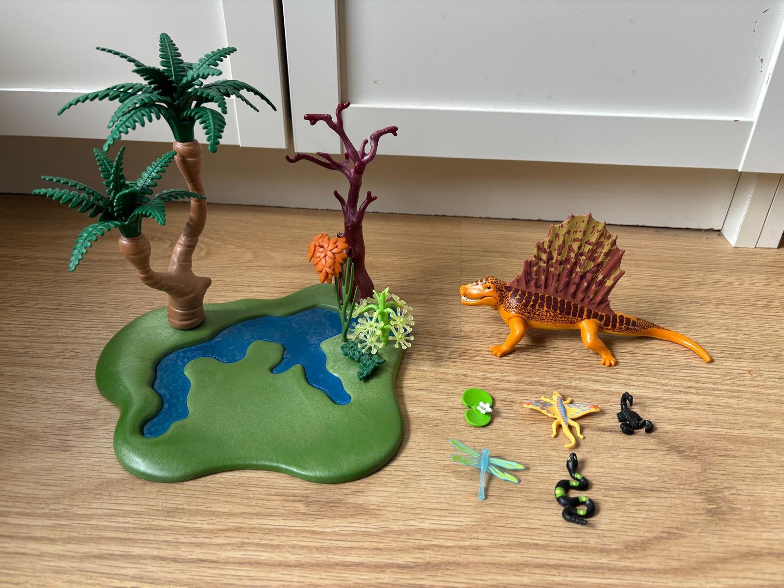 Playmobil Dino’s Dimetrodon, Complete set, Ophalen of Verzenden, Zo goed als nieuw, Figuren