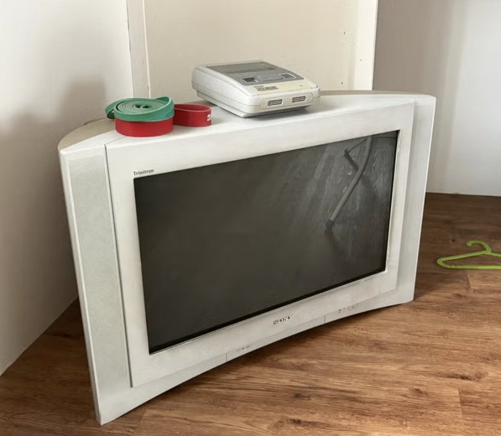 Sony trinitron CRT tv 32 inch KV-32q70b, Ophalen, Gebruikt, 80 tot 100 cm, Sony