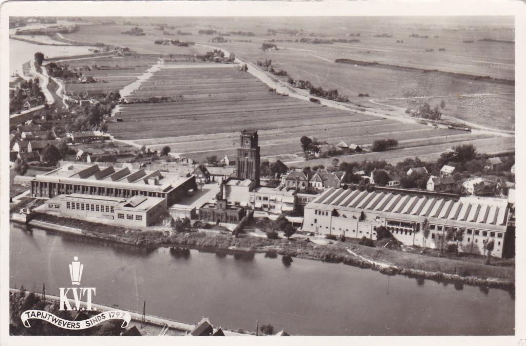 Moordrecht. Kon. Tapijtfabrieken. KVT.  **, Verzenden, 1940 tot 1960, Ongelopen, Zuid-Holland