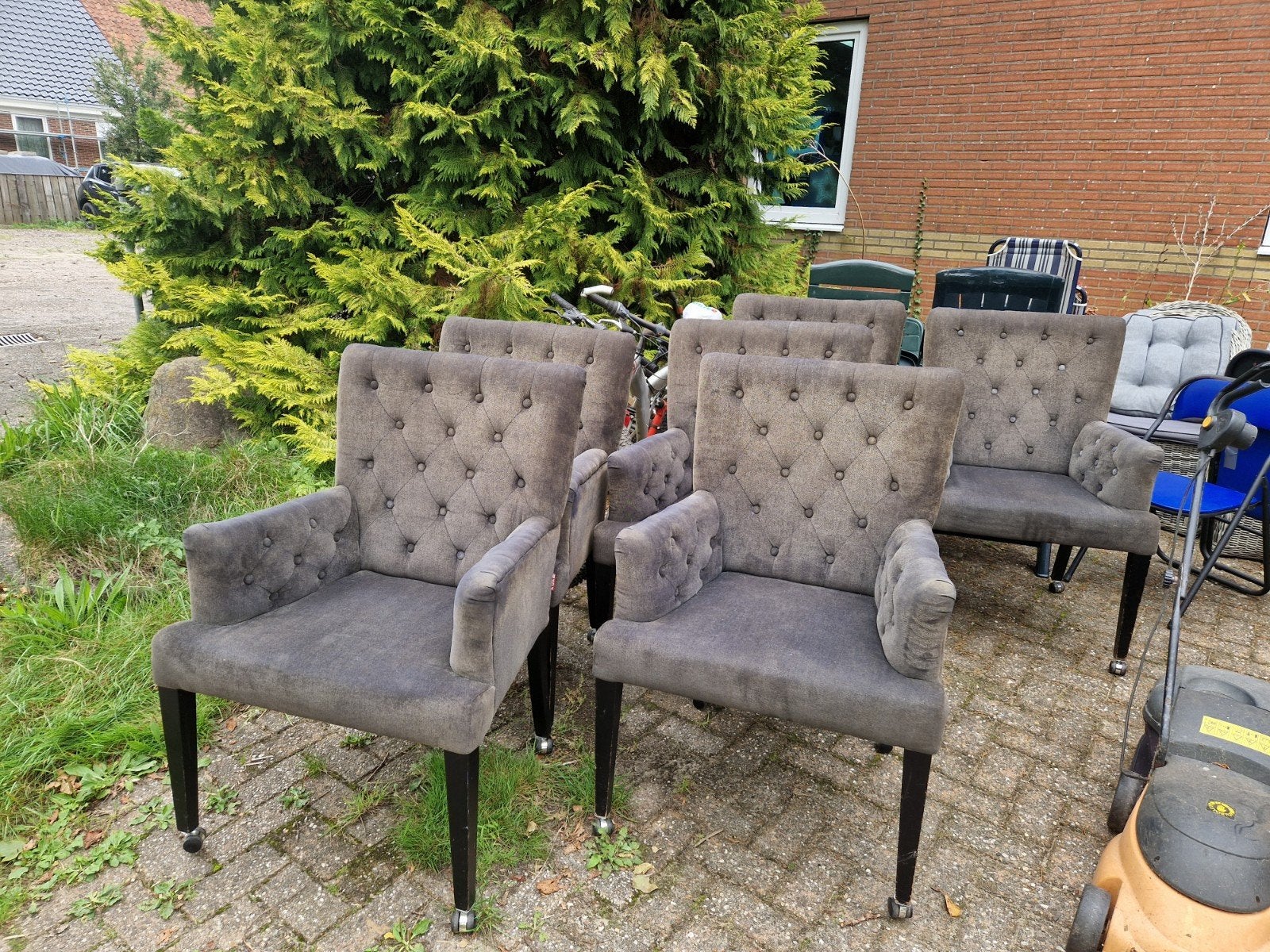 6 eetkamerstoelen, Ophalen, Gebruikt, Vijf, Zes of meer stoelen