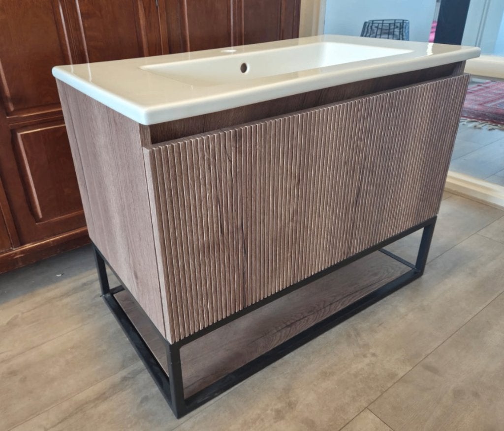 Luxe badkamermeubel Frozen 3D charleston 80 cm breed, Huis en Inrichting, Ophalen, Nieuw, 50 tot 100 cm, Minder dan 100 cm