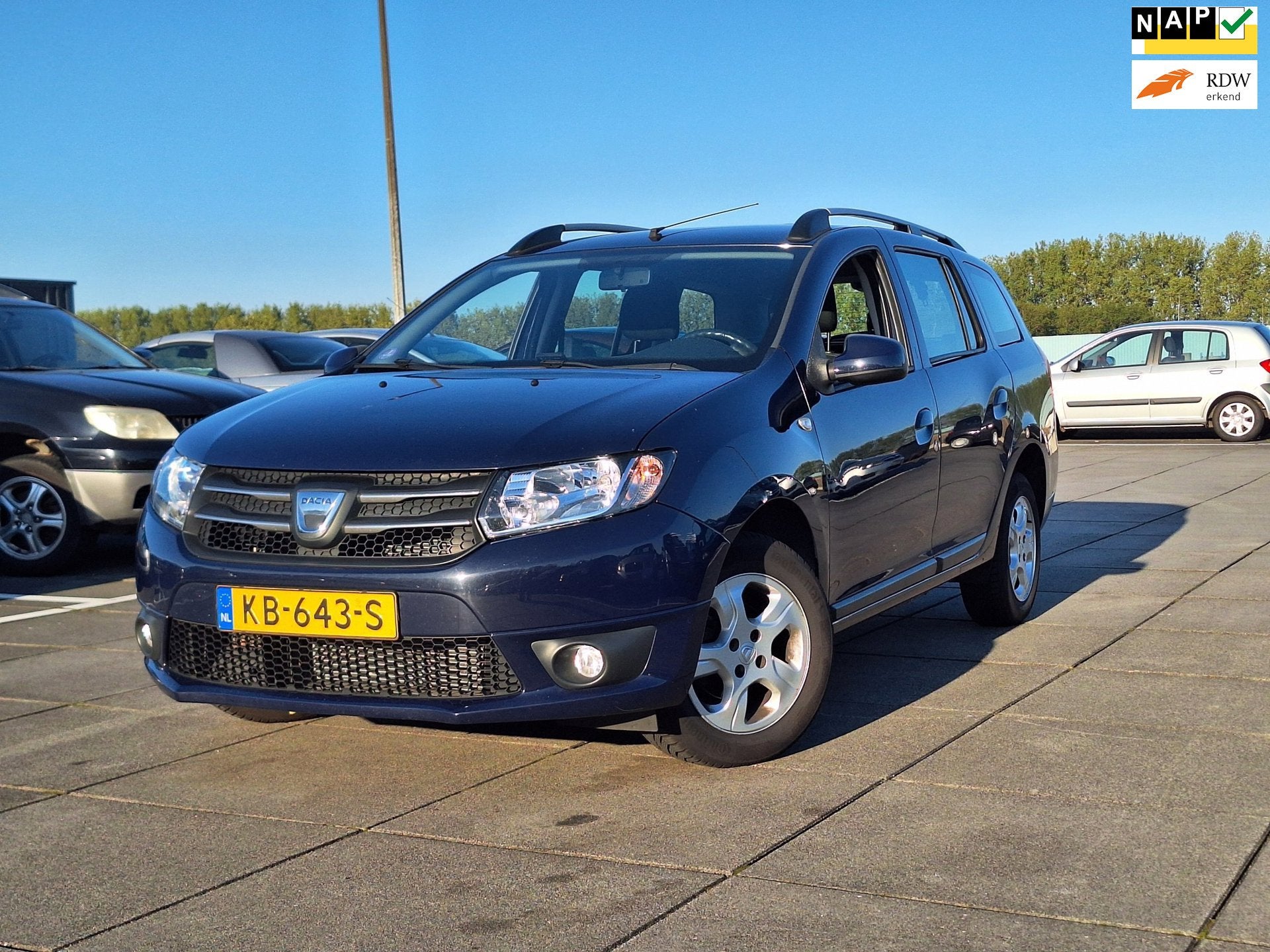 Dacia Logan MCV €4750,-0.9 TCe Bi-Fuel LPG/GAS/BENZINE, Auto's, Voorwielaandrijving, 898 cc, Stof, Gebruikt