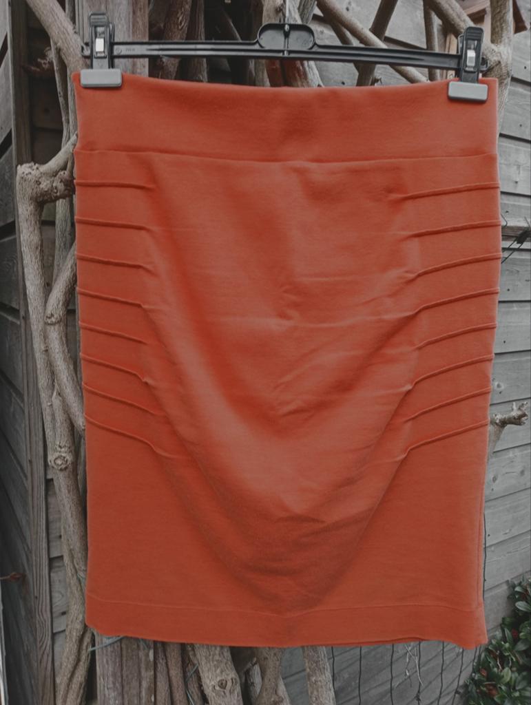 Rok Emma van College Style maat 42 oranje prima staat, Kleding | Dames, Rokken, Emma, Maat 42/44 (L), Oranje, Ophalen of Verzenden