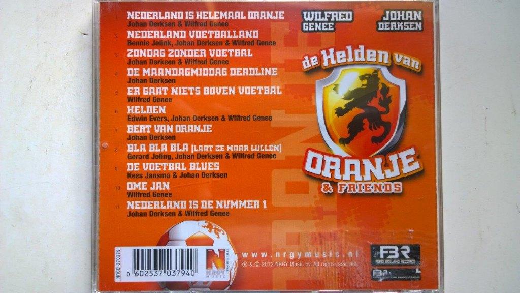 Wilfred Genee & Johan Derksen - De Helden Van Oranje, Ophalen of Verzenden, Zo goed als nieuw, Nederlandstalig