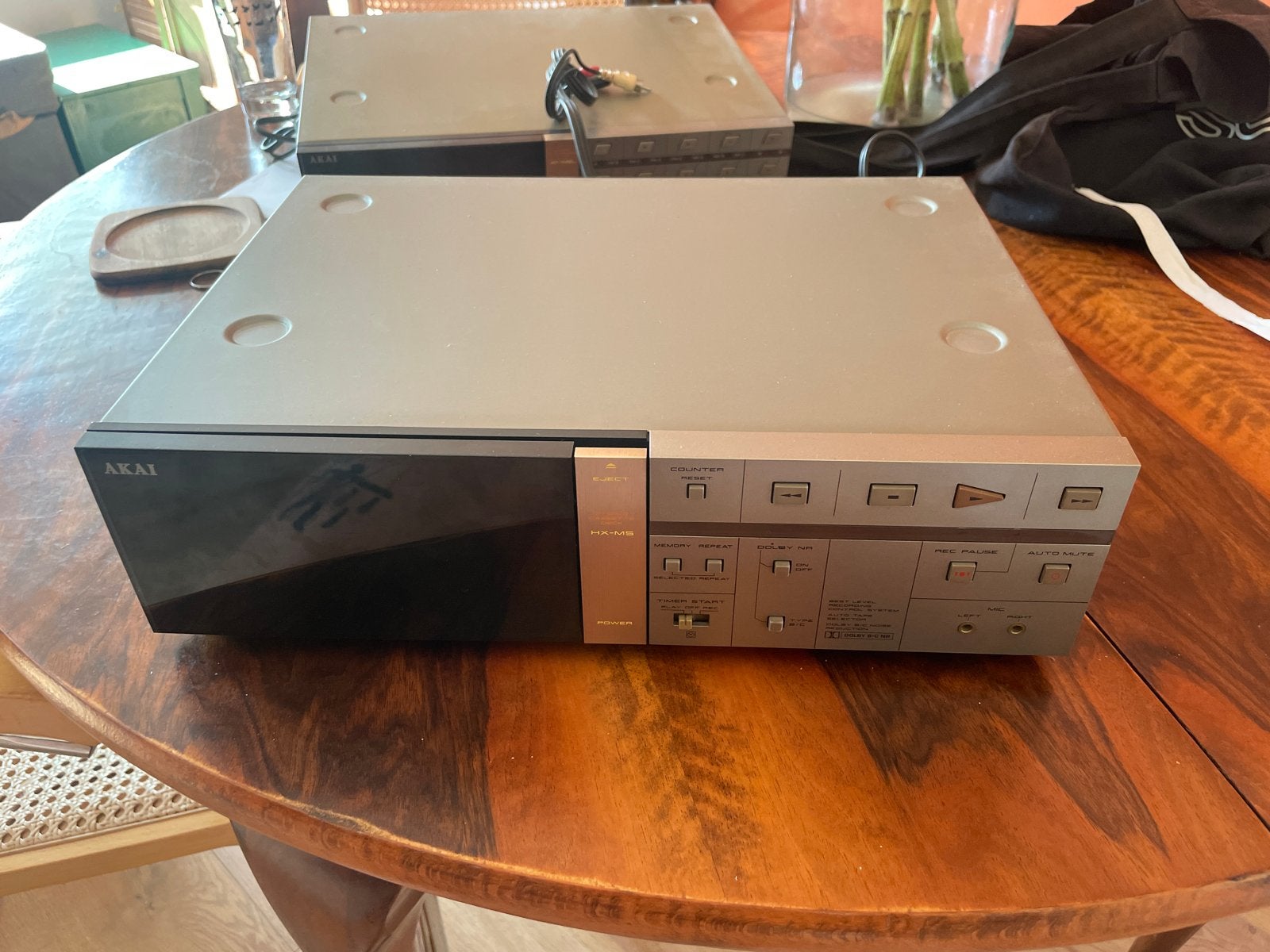 Akai HX-M5 Stereo Cassette Deck - Vintage Audiophile, Ophalen, Enkel, Akai, Tiptoetsen
