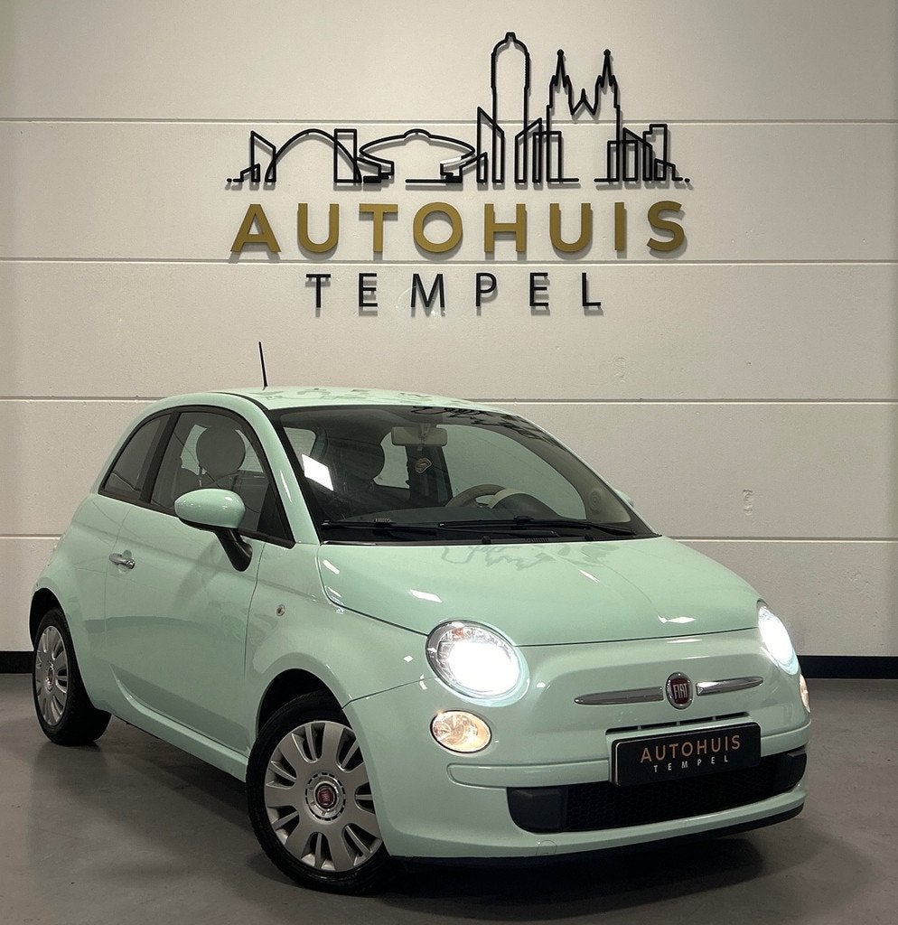 Fiat 500 1.0 TwinAir Pop Nap Airco Carplay Bluetooth Isofix, Voorwielaandrijving, Stof, Gebruikt, Euro 6