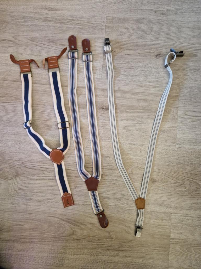 3 paar kinder bretels, Ophalen of Verzenden, Gebruikt