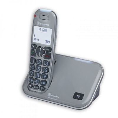 Amplicom PowerTel 1700 DECT telefoon senioren, Telecommunicatie, Verzenden, Nieuw, 1 handset