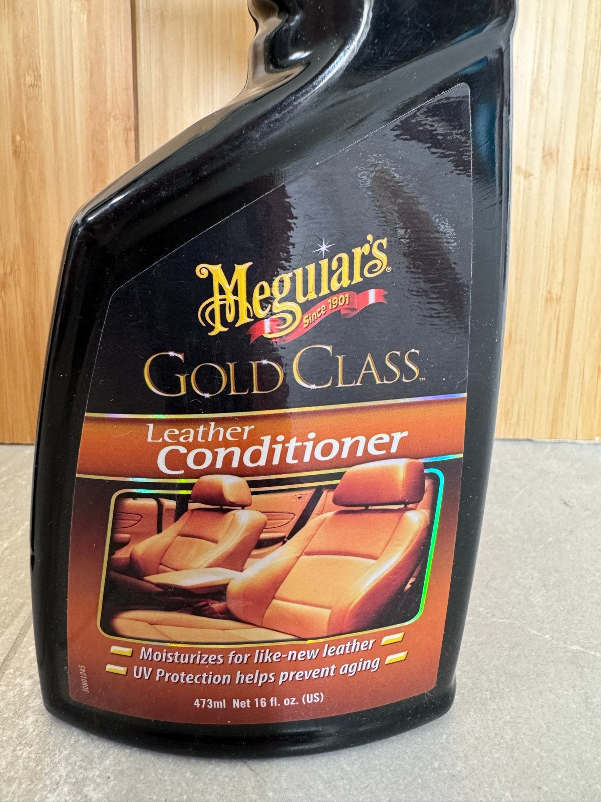Meguiar's Gold Class Leer & Vinyl Reiniger - 473ml, Ophalen