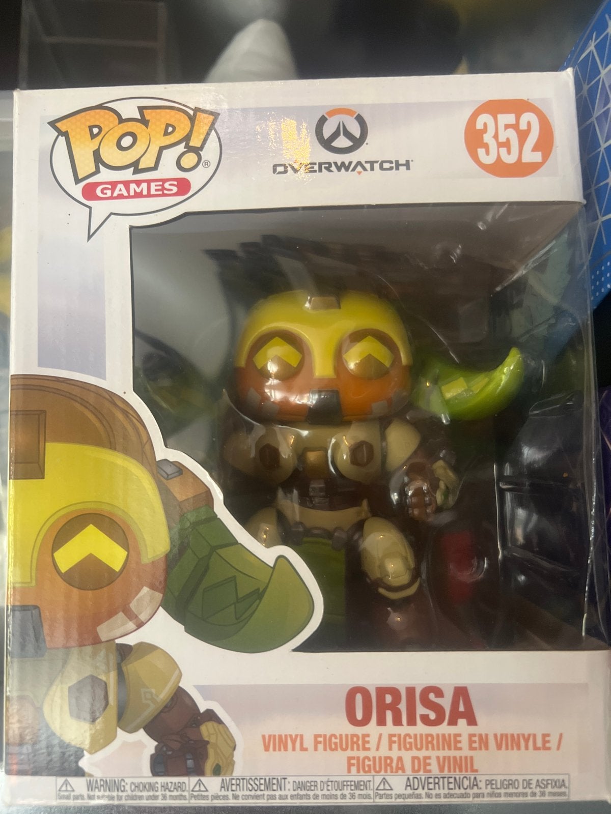 Funko Pop! Games Overwatch Orisa #352 Vinyl Figuur, Ophalen of Verzenden, Nieuw