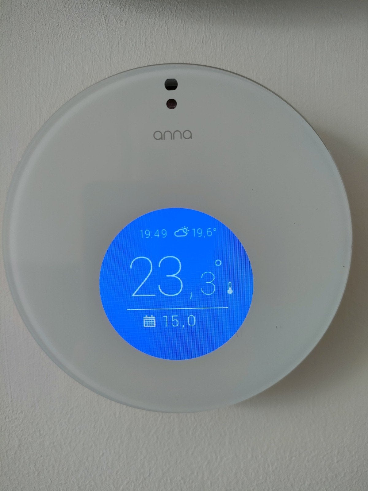 Plugwise Anna Slimme Thermostaat - Wifi CV koppeling, Ophalen, Slimme thermostaat, Zo goed als nieuw