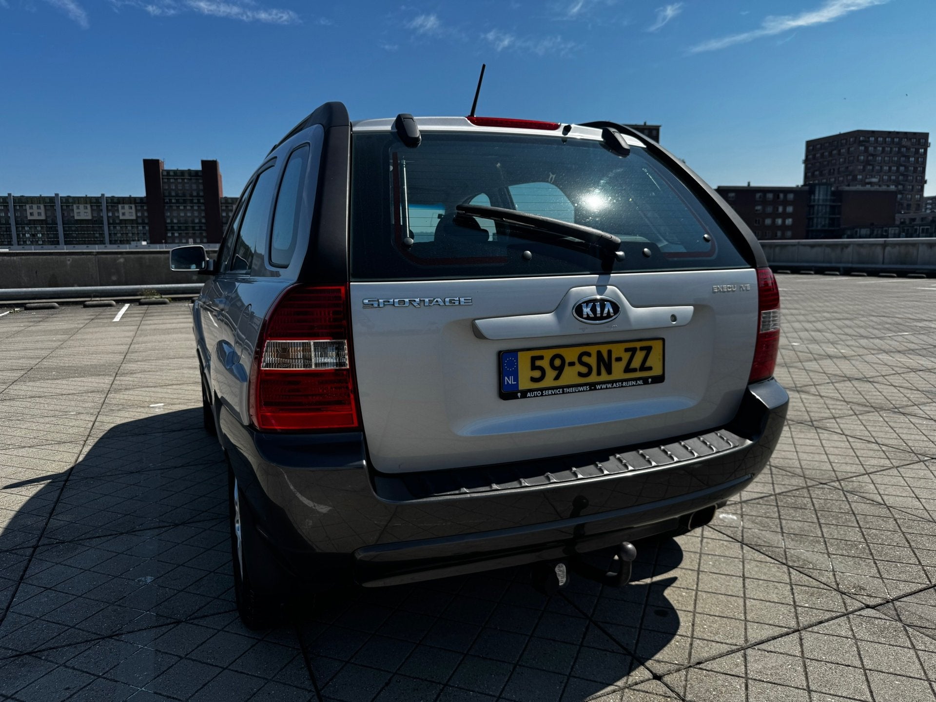Kia Sportage 2.0 CVVT Executive CRUISE CLIMA LEER CARPLAY, Auto's, Kia, 1442 kg, Gebruikt, Zwart, 4 cilinders