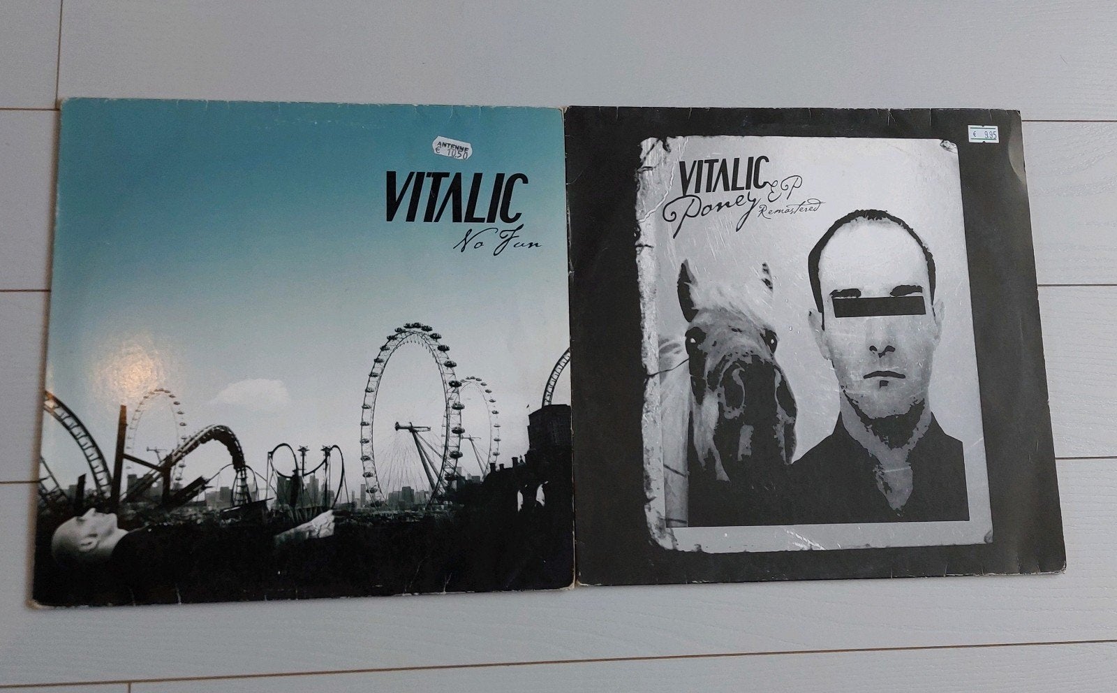 Vitalic – Poney EP Remastered + No Fun | 2x Vinyl, Ophalen of Verzenden, Gebruikt, Overige formaten