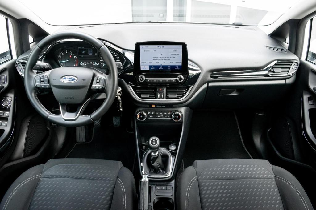 Ford Fiesta 1.0 EcoBoost Titanium|1e EIGENAAR|CLIMATE|CARPLA, Voorwielaandrijving, 94 pk, Gebruikt, Euro 6