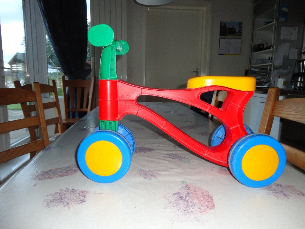 loopfiets, Kinderen en Baby's, Speelgoed | Speelgoedvoertuigen, Ophalen, Gebruikt