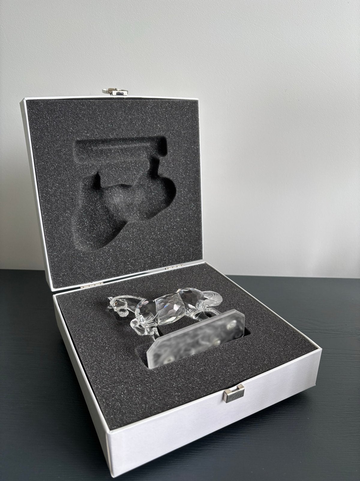 Swarovski Kristal Paard, Verzamelen, Swarovski, Ophalen of Verzenden, Zo goed als nieuw, Figuurtje
