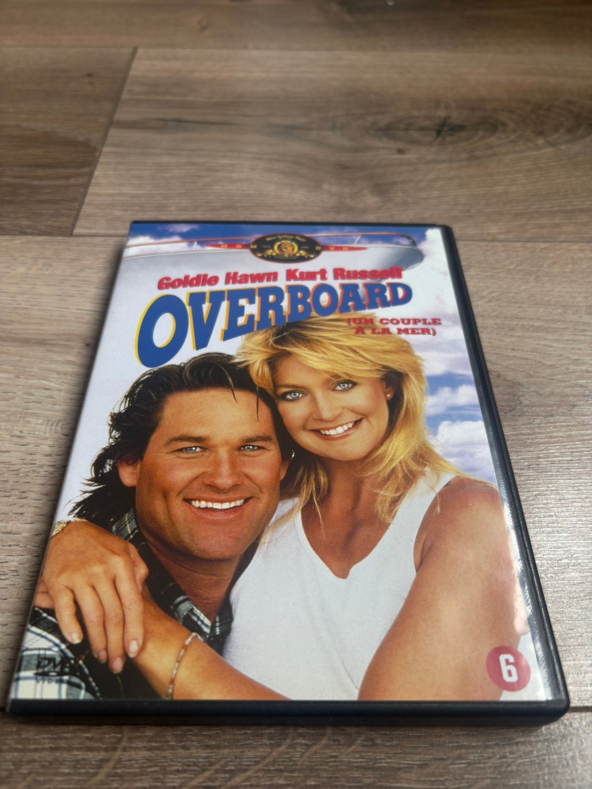 Overboard met Goldie Hawn en Kurt Russel, Alle leeftijden, Ophalen of Verzenden, Zo goed als nieuw, Actiekomedie