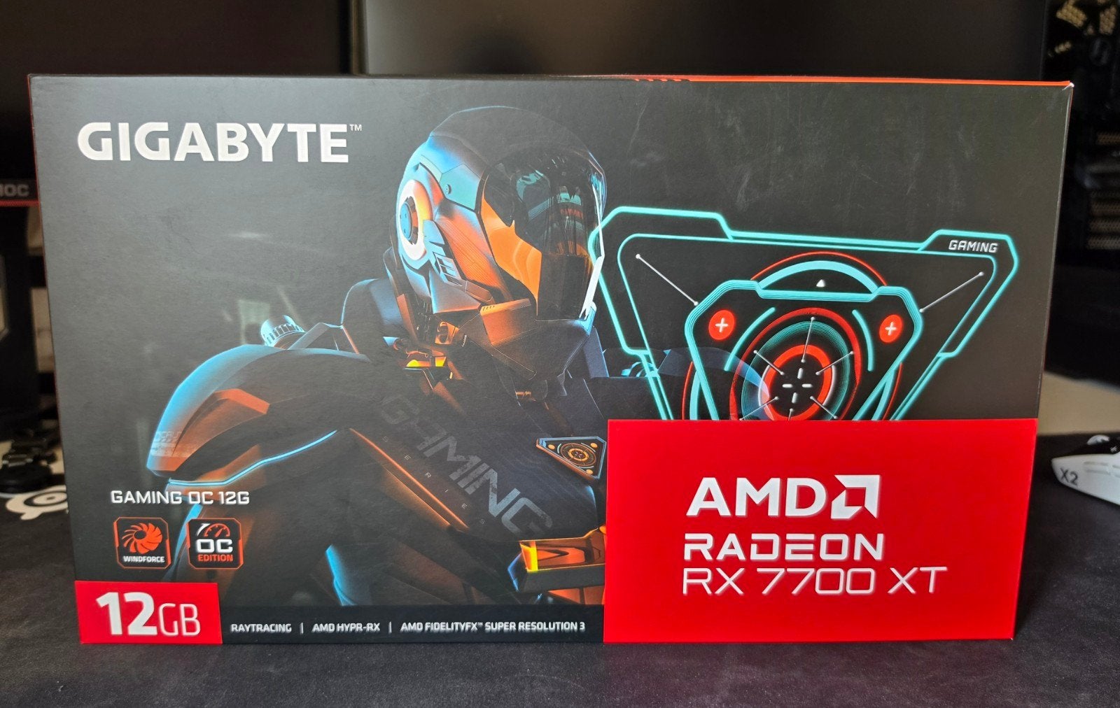 Gigabyte AMD Radeon RX 7700 XT GAMING OC 12G Videokaart, Computers en Software, Videokaarten, AMD, GDDR6, PCI-Express 4, Ophalen of Verzenden
