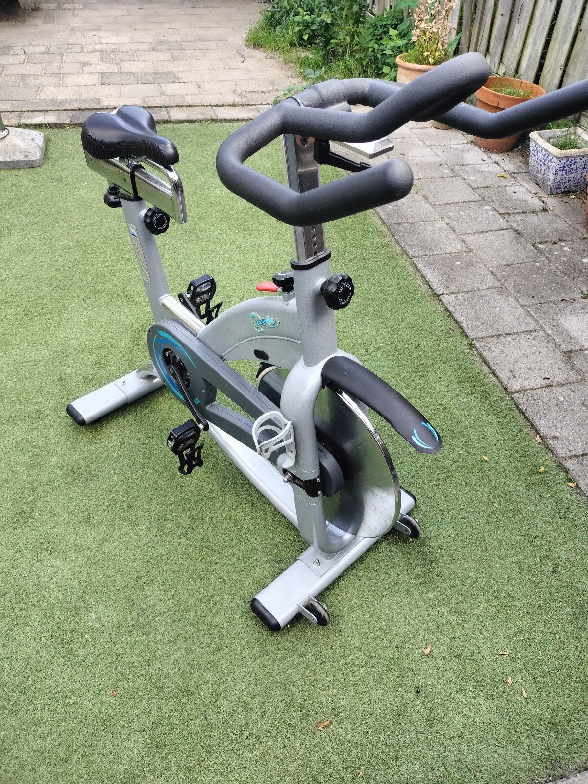 Precor Team Bike Spinningfiets - Zo goed als nieuw, Ophalen, Spinningfiets, Zo goed als nieuw, Metaal