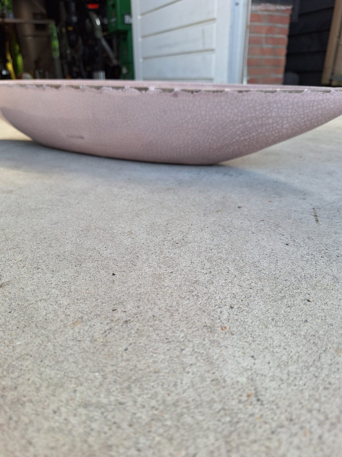 mooie, grote schaal voor bloemen, Ophalen, Rond, Aardewerk, Minder dan 40 cm