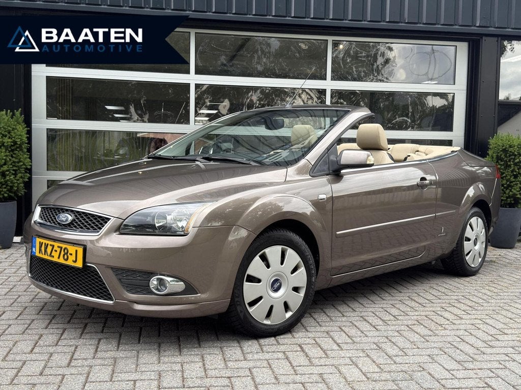 Ford Focus 2.0-16V Titanium Pininfarina |2 eig|Leder|PDC|Cli, Beige, 4 cilinders, Bedrijf, Handgeschakeld