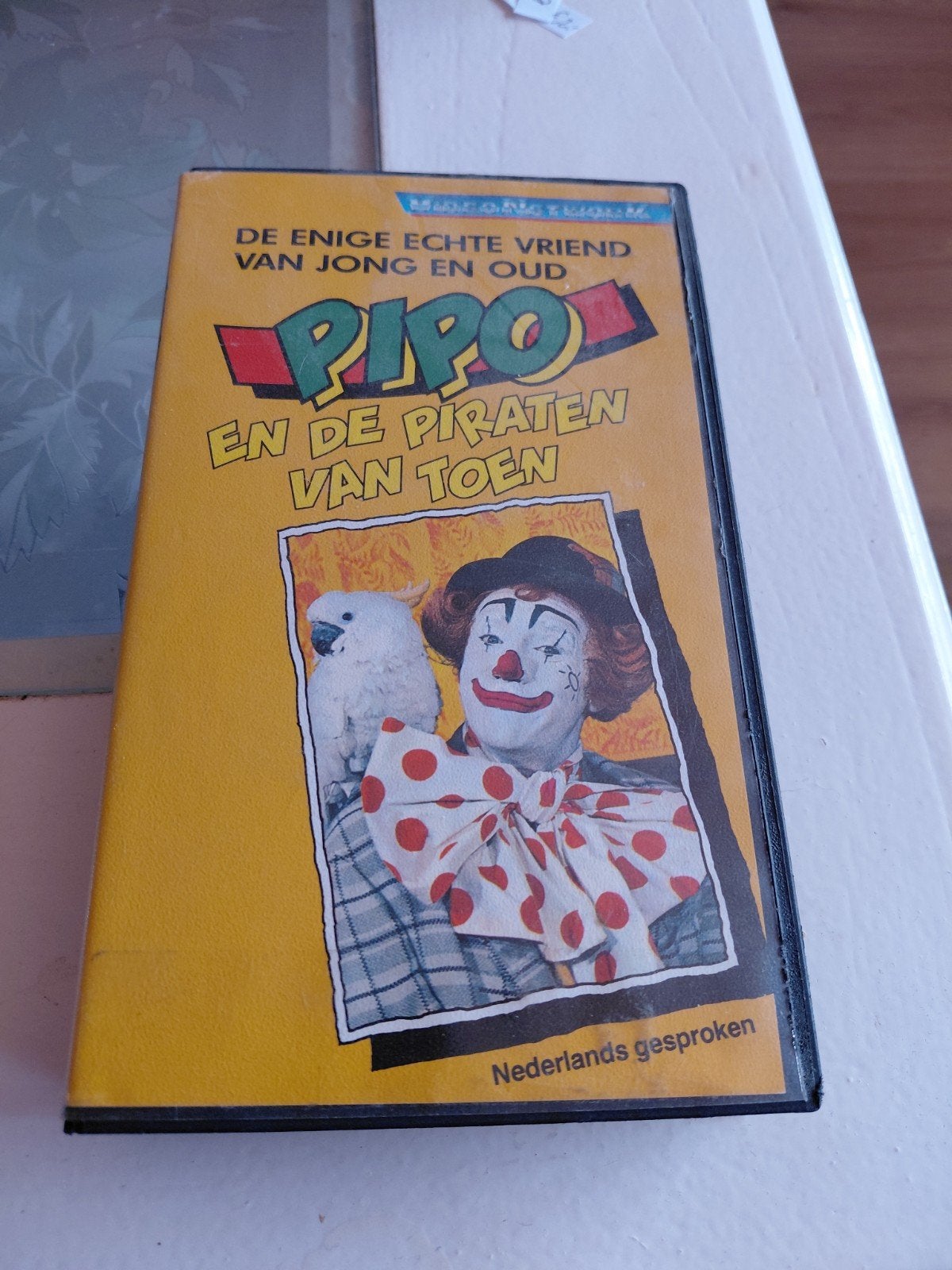 Pipo de Clown - De Piraten van toen videoband., Alle leeftijden, Ophalen of Verzenden, Gebruikt, Kinderprogramma's en -films