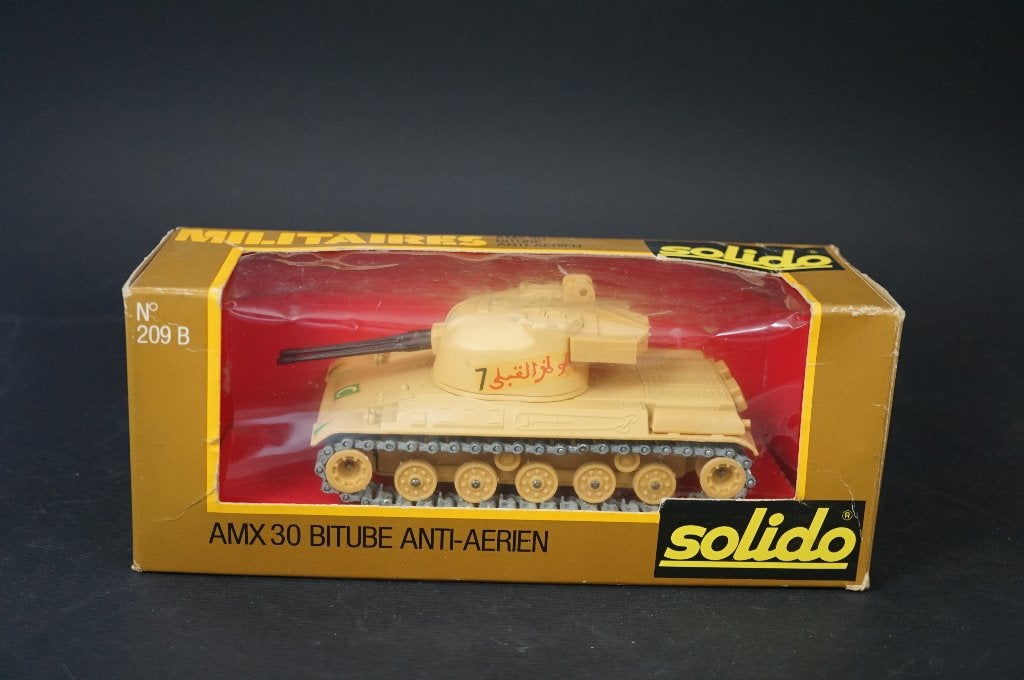 Solido AMX 30 luchtafweer tank - 1/50 - TOP, Ophalen of Verzenden, Zo goed als nieuw, Overige typen, Overige merken