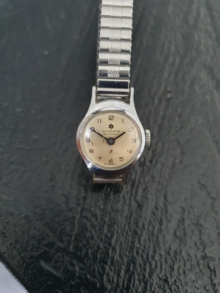Junghans, Ophalen of Verzenden, Staal, Overige merken, 1960 of later