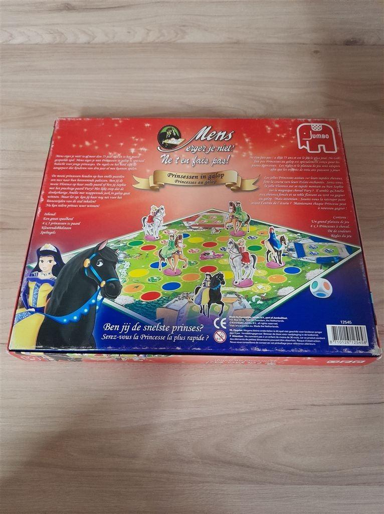 mens erger je niet - prinsessen in galop - s4560, Verzenden, Zo goed als nieuw