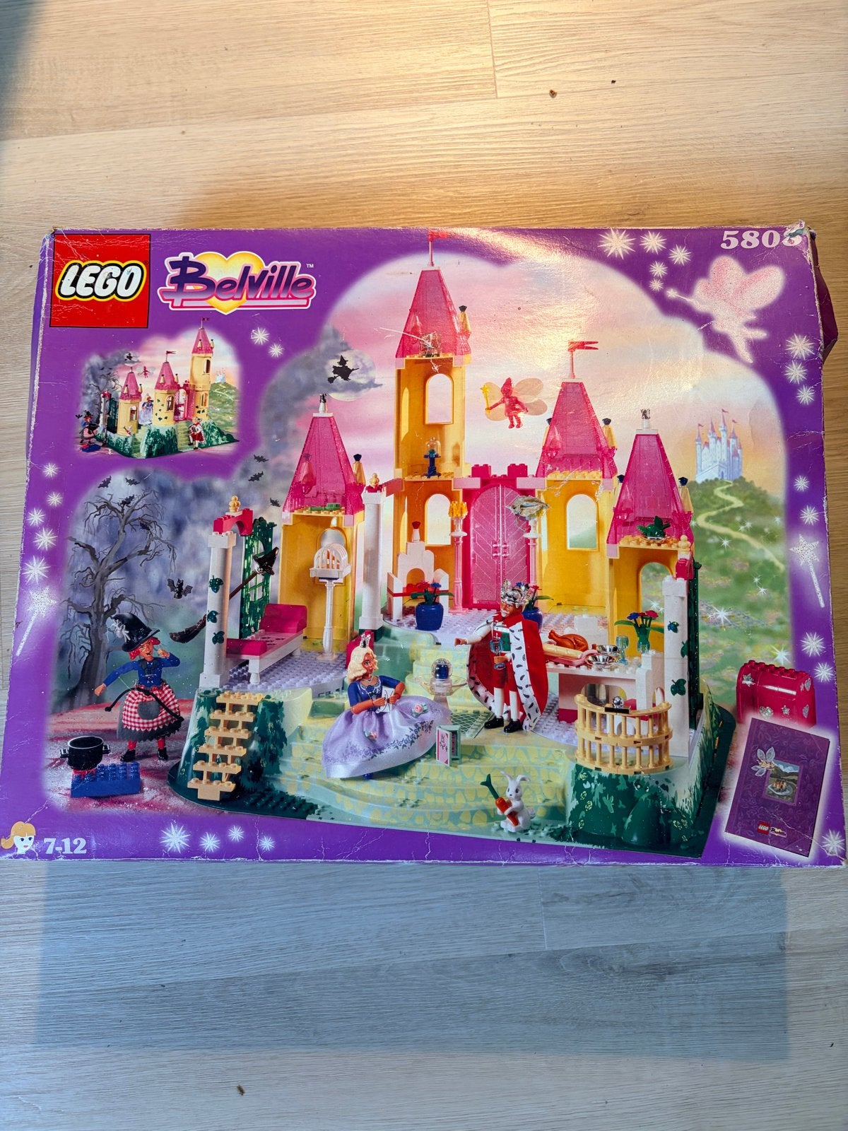 LEGO Belville Kasteel 5805 met extra's en instructies, Gebruikt, Overige thema's, Verzenden, Lego
